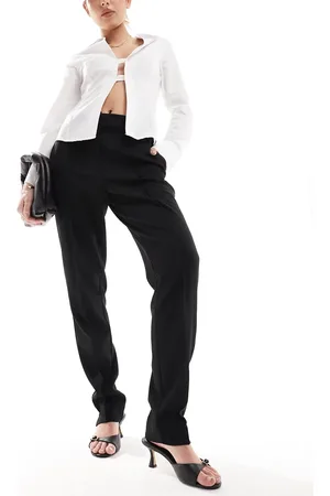 Y.A.S High waisted tapered trousers in