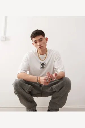 Timberland Oversized mountain print t-shirt in - Exclusive to Asos