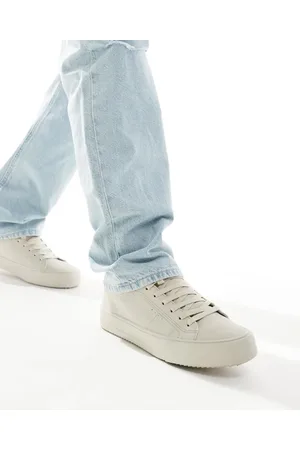 Pull&Bear Retro trainer in beige