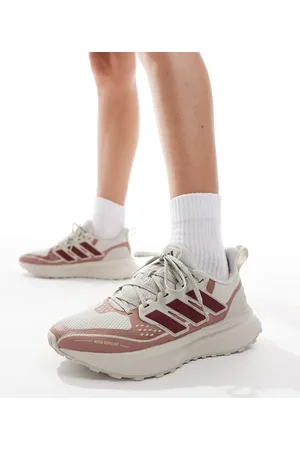 adidas Adidas Running Ultrarun 5 trainers in burgundy and pink