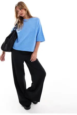 & OTHER STORIES Alpaca short sleeve knitted jumper in