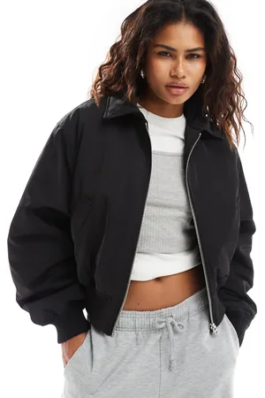 Weekday Irma padded bomber jacket in
