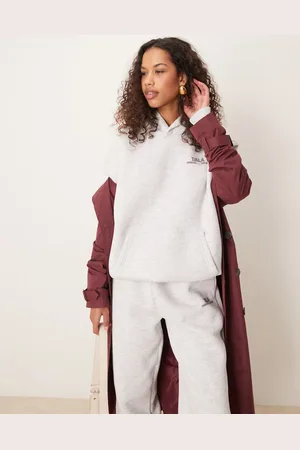 Tala Hoodie with sleeve piping in marl