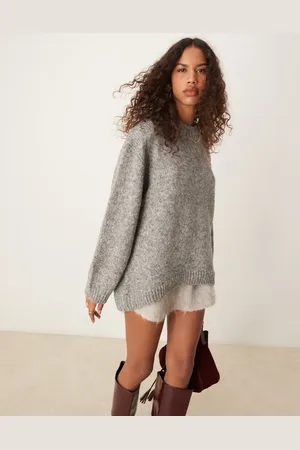 ASOS Oversized crew neck jumper in