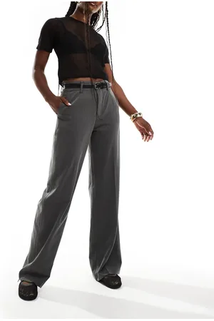 Stradivarius Belted tailored trouser in