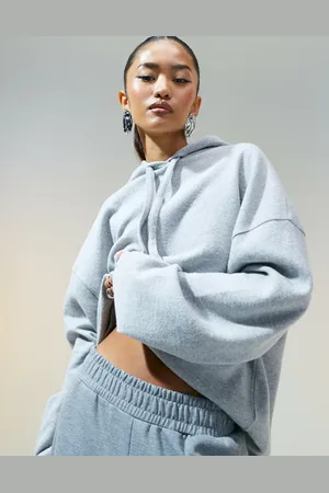 ASOS Supersoft oversized hoodie in marl