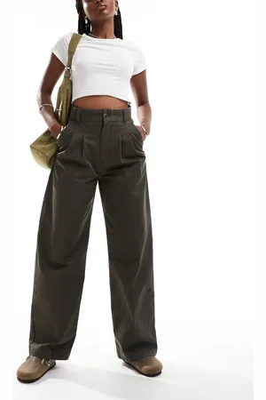 Carhartt Leola wide leg trousers in