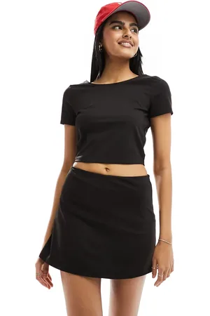 Stradivarius Sport baby tee in co-ord
