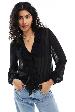 Stradivarius Frill detail blouse in