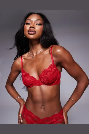 ASOS Lola lace underwired bra in