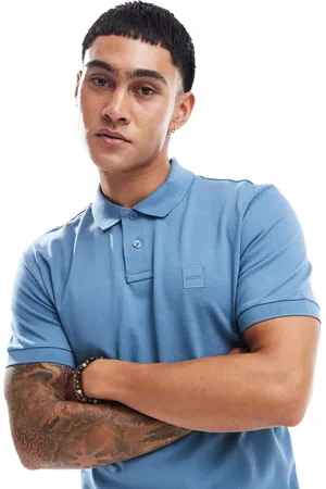 HUGO BOSS Passenger polo shirt in blue