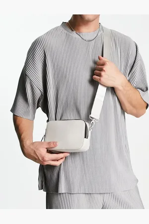 ASOS Faux leather cross body camera bag in