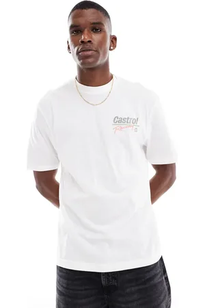 River Island Castrol racing t-shirt in