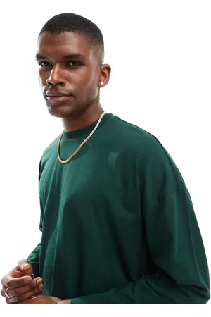 ASOS Oversized boxy dropped shoulder long sleeve t-shirt in
