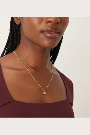 Daisy London Pendant necklace in 18ct plated sterling silver