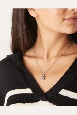 LOST SOULS Stainless steel bubble initial 