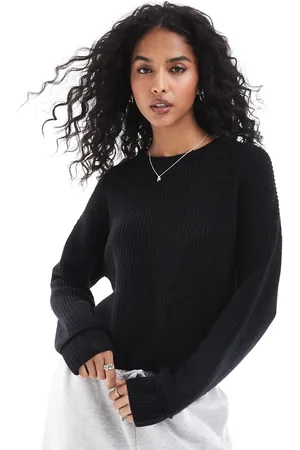 Pull&Bear Ribbed knitted jumper in