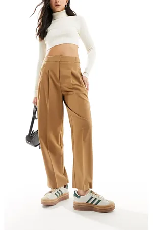 ASOS Tailored barrel leg trouser in