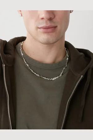 FADED FUTURE Molten effect necklace in