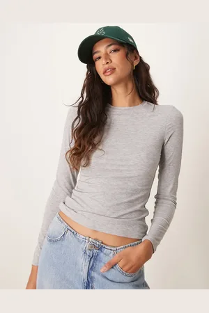 Tala 365 Sculpting Lounge long sleeve top in grey marl