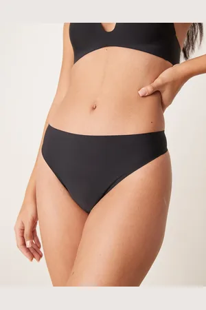 New Look Smooth high waisted thong in