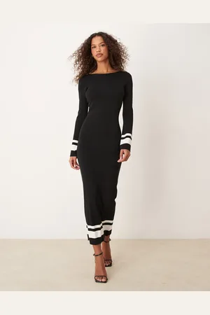 Pretty Lavish Midaxi knit dress in