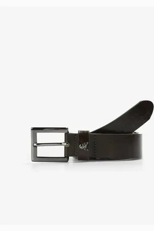 SCALPERS Eyelet Belt In Khaki