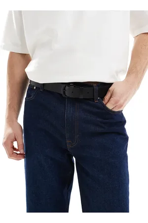 Pull&Bear Faux leather belt in