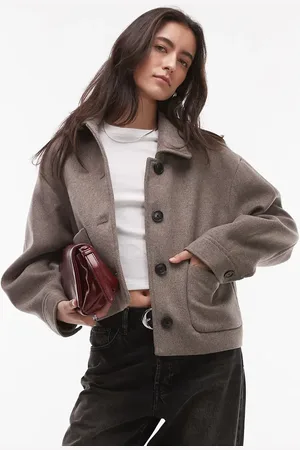 MANGO Brushed jacket in