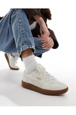 PUMA Palermo Premium trainers in off