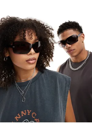Spitfire Sirius-b oversized sunglasses in with brown lens
