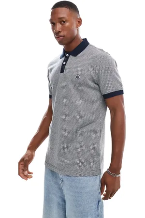 Pretty Green Jacquard polo in