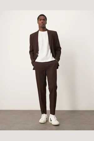 ASOS Tapered suit trousers in