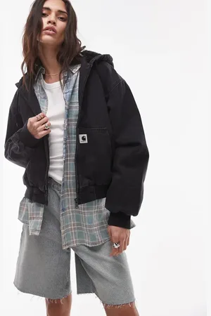 Carhartt OG active hooded zip up jacket in