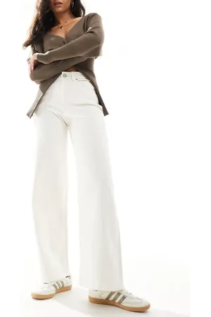 JJXX Tokyo wide fit jeans in off