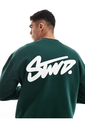 Pull&Bear STWD sweatshirt in bottle