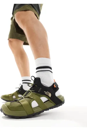 The North Face Explore Camp moc sandal in olive