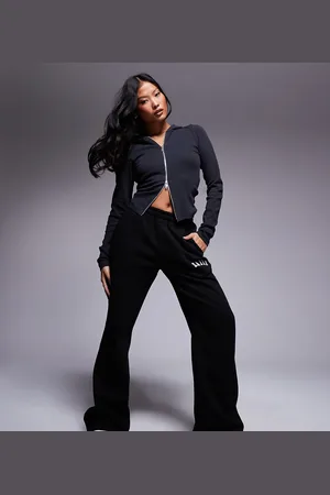Kaiia Petite wide leg joggers in