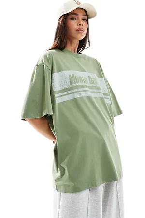 ASOS Oversized t-shirt with monte carlo graphic in washed