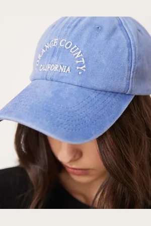 My Accessories Orange county baseball cap in washed