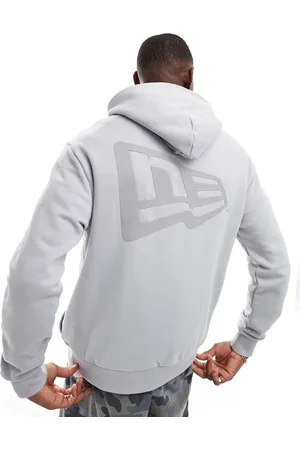 New Era Logo back print hoodie in