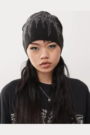 Weekday Beanie with jacquard graphic in
