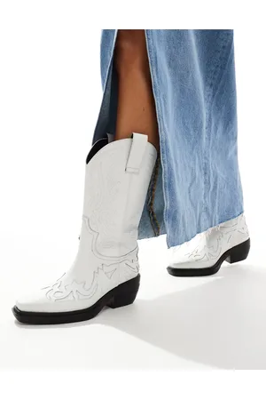 Schuh Dora western knee boots in leather