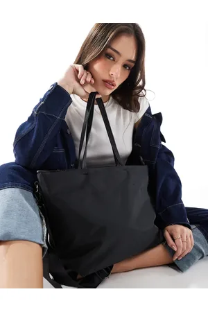 Stradivarius Nylon tote bag in