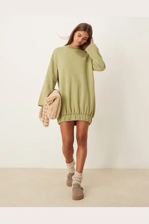 ASOS Cocoon sleeve mini sweat dress in