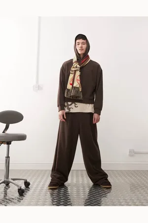 Reclaimed Knitted slouchy oversized jogger co-ord in marl