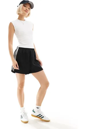 Weekday Lara slim fit top with cap sleeves in