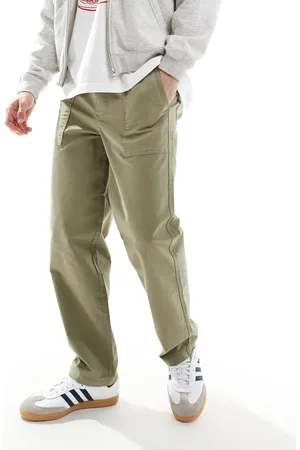 Only & Sons Loose fit worker trouser in light khaki
