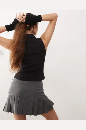 Weekday Karin zip through vest in