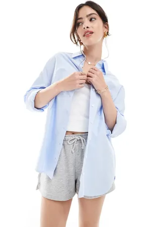 Stradivarius Oversized shirt in